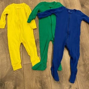 Bundle of 3 Primary 9-12m pajamas